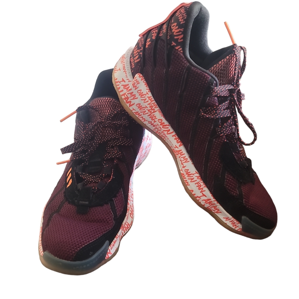 Adidas Dame 7 I Am My Own Fan 2K21Style ART G55194Color - Black Mens 9.5 sneaker